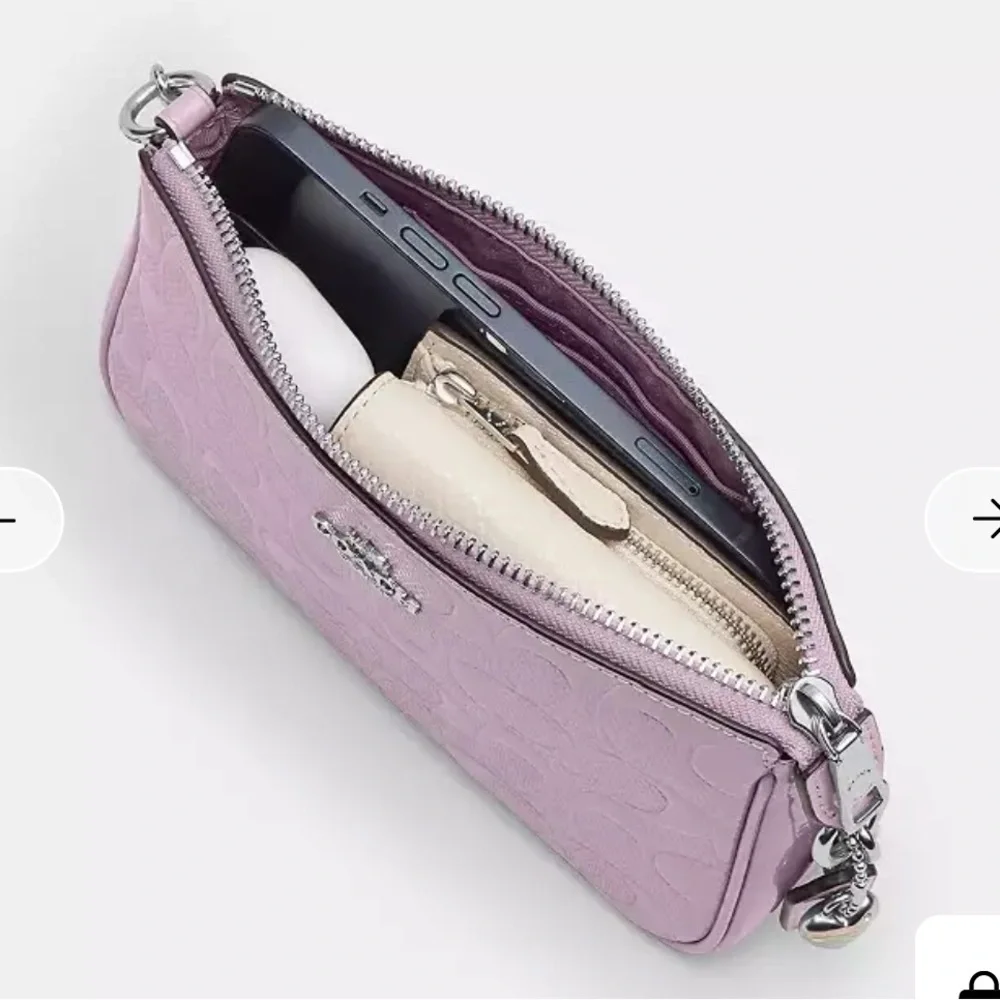 Coach Nolita 19 In Signature Leather With Heart Charm
